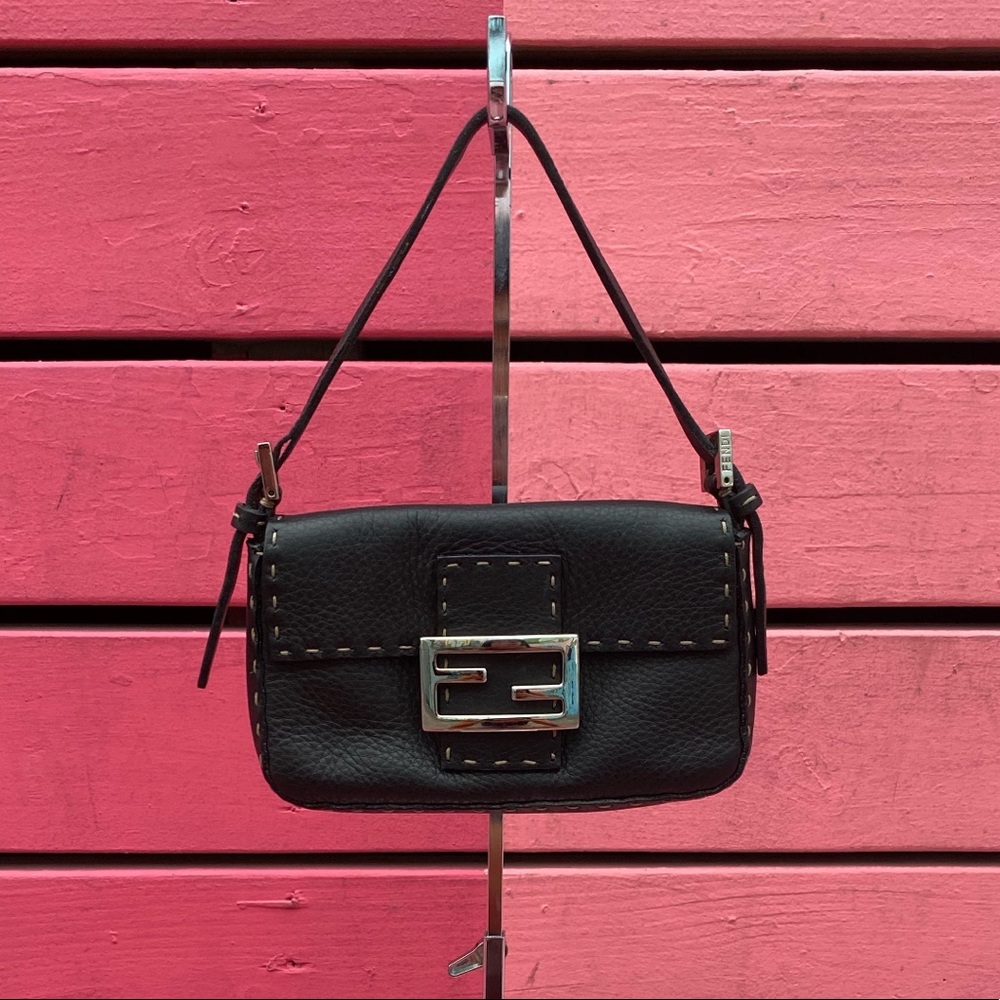 Fendi Leather Selleria Mini Bag